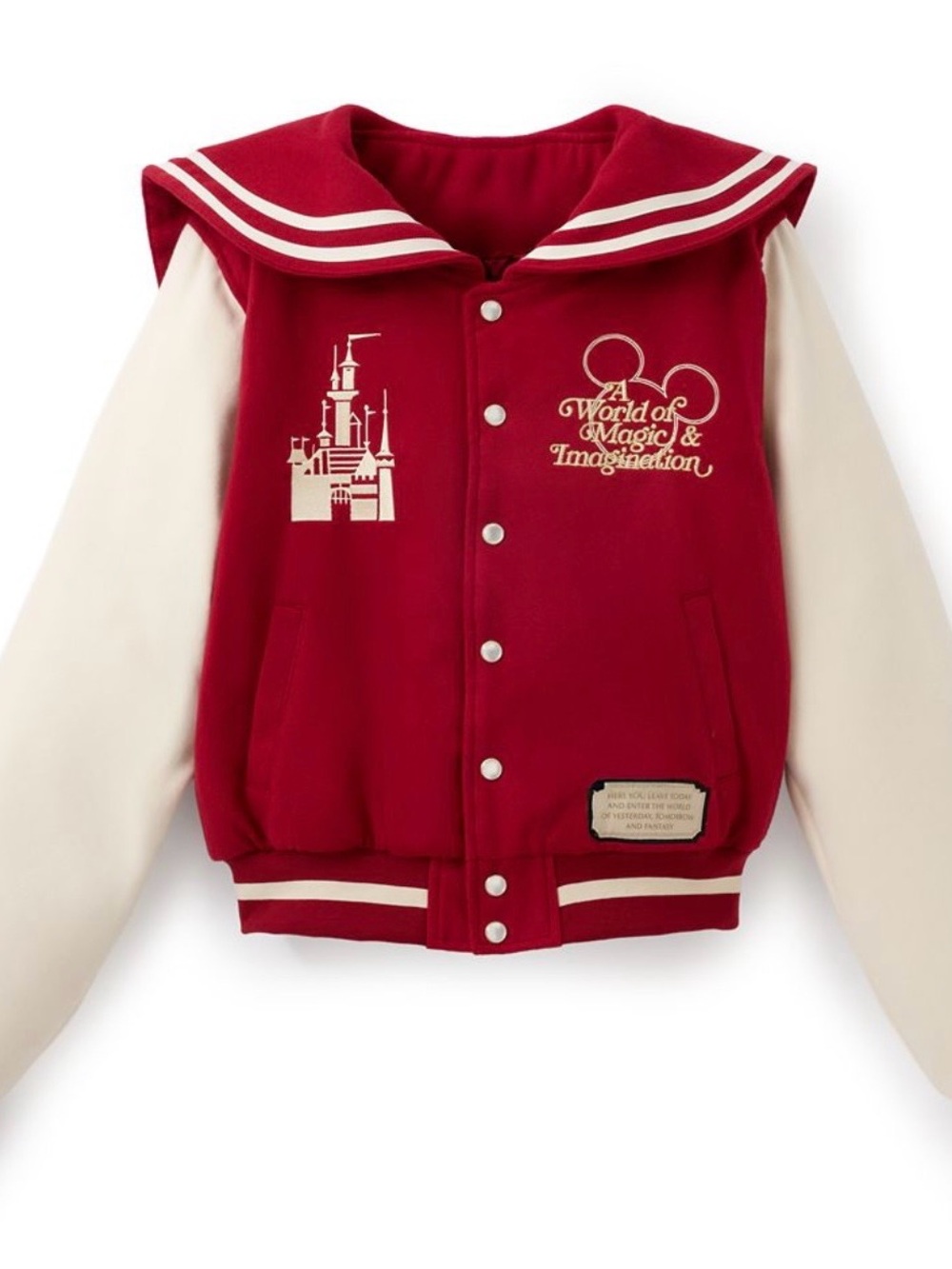 Walt Disney World Letterman‎ Jacket for Women by Her Universe Size XL NEW